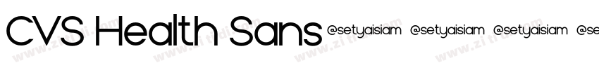 CVS Health Sans字体转换